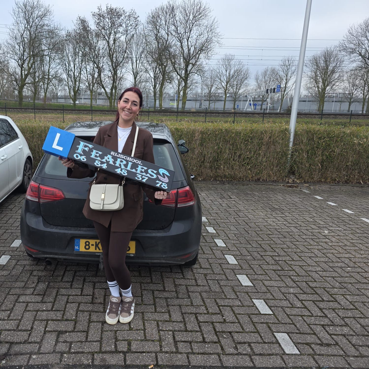Rijschool Fearless tijdens een rijles